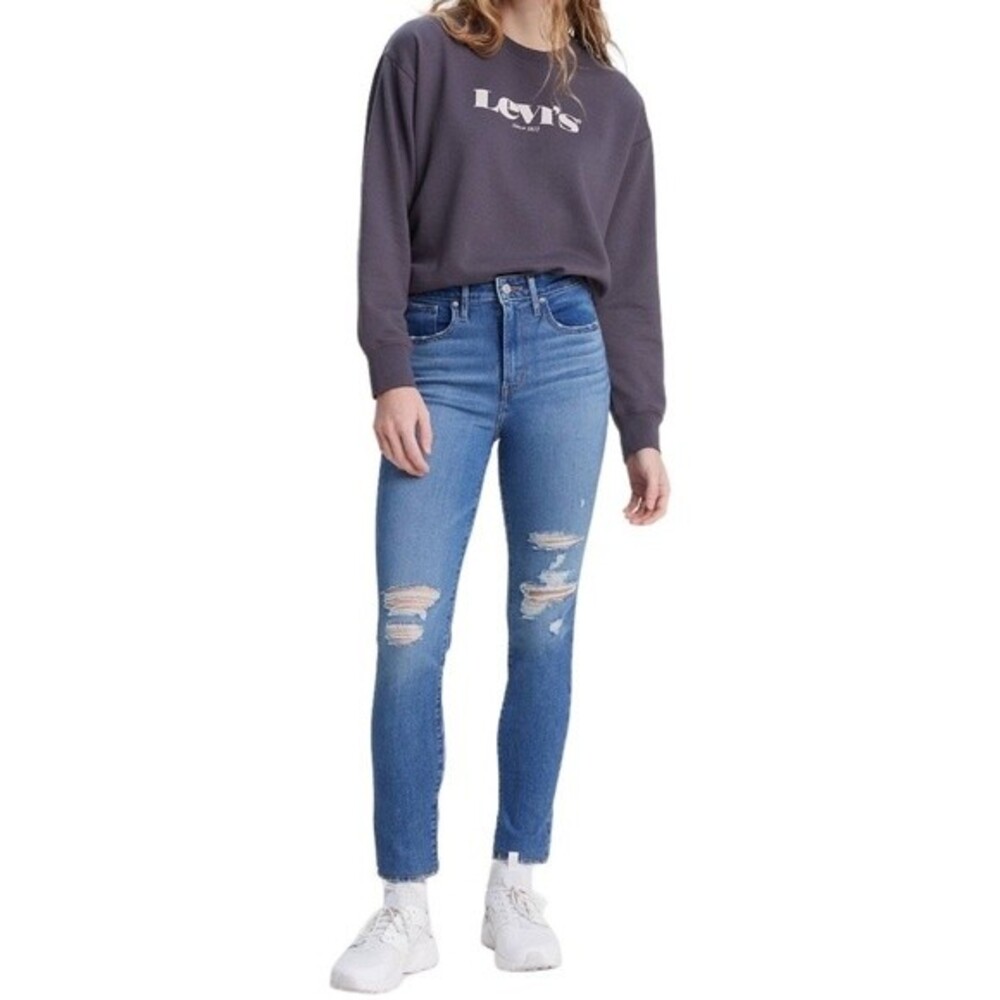 Levi’s 721 High Rise Skinny Tribeca Knockout Wash Denim Jeans
